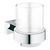 стакан с держателем grohe essentials cube glass 40755001, хром в Шымкенте фото № 1