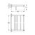 Полка для полотенец grohe essentials 40800001, 550, металл, хром в Шымкенте фото № 2