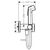 Гигиенический душ hansgrohe bidette 29232140 s 1jet, ecosmart в Шымкенте фото № 2