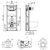 унитаз с инсталляцией 4в1 ideal standard i.life b t461401 r020467 m2 r0121aa в Шымкенте фото № 2