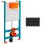 Инсталляция 3в1 v-fix сore 732-5800-01 740-2311 root square черная в Шымкенте фото № 1