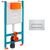 Инсталляция 3в1 v-fix сore 732-5800-01 740-1380 elegance хром в Шымкенте фото № 1