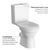 унитаз-компакт напольный  vitra norm fit 9844b099-7200 крышка с микролифтом в Шымкенте фото № 3