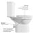 унитаз-компакт напольный  vitra norm fit 9844b099-7200 крышка с микролифтом в Шымкенте фото № 4