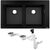 Кухонная мойка hansgrohe s510-f770 43316170 искусственный камень в Шымкенте фото № 1