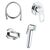 Гигиенический душ встраиваемый grohe bauloop 125078 со смесителем, хром в Шымкенте фото № 1