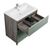 тумба с раковиной 75см aquaton форест 1a278301fr9c0+1wh501619, сумеречный голубой в Шымкенте фото № 3