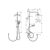 Душевая система hansgrohe vernis shape showerpipe 26282670 без смесителя, черная матовая в Шымкенте фото № 2
