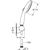 ручной душ grohe tempesta 110 27601003, 3 режима струи, хром в Шымкенте фото № 2