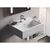 раковина подвесная 50см grohe cube ceramic 3947400h, с переливом, альпин-белый в Шымкенте фото № 2