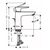 смеситель для раковины hansgrohe talis e 71710140, бронза  в Шымкенте фото № 2