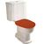 унитаз напольный vitra efes/aria 6285b003-0075 с деревянной крышкой (комплект) в Шымкенте фото № 1