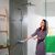 Душевая система hansgrohe crometta е 240 1jet showerpipe 27271000 с термостатом в Шымкенте фото № 2