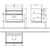 тумба с раковиной 80см villeroy&boch venticello a92501dh+41048g01 в Шымкенте фото № 2