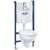 Комплект grohe bauceramic compact 39415000 с инсталляцией solido в Шымкенте фото № 1