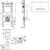 Комплект 4в1 villeroy&boch o.novo 5660hr01 92216168 в Шымкенте фото № 2