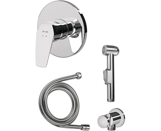 Набор гигиенического душа am.pm gem f40h9000 для скрытого монтажа в Шымкенте фото № 1