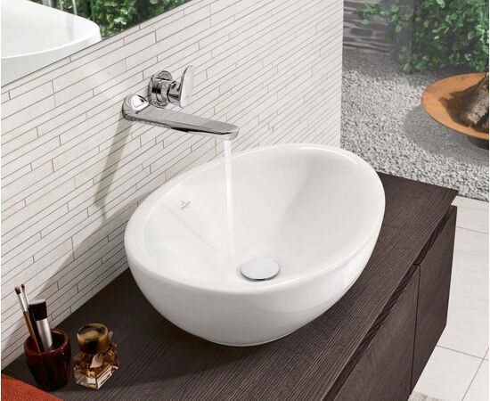 раковина накладная villeroy&boch aveo new generation 4132 60 r1 595х440 мм в Шымкенте фото № 2