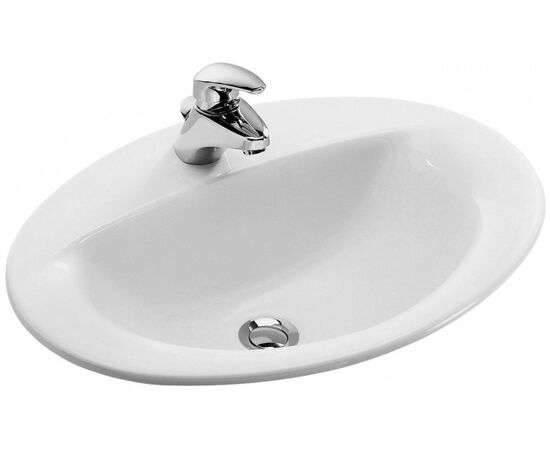 раковина встраиваемая jacob delafon patio e4155-00 56х43 см в Шымкенте фото № 1