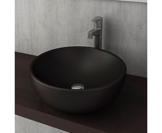 раковина накладная bocchi venezia 1119-004-0125 45x45 cm черная матовая в Шымкенте фото № 2