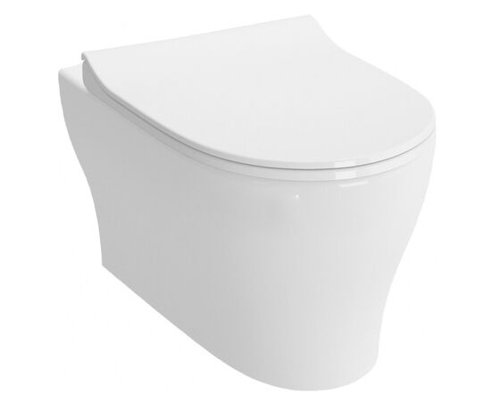 унитаз подвесной vitra 4449b003-0101 bella с микролифтом (комплект) в Шымкенте фото № 1