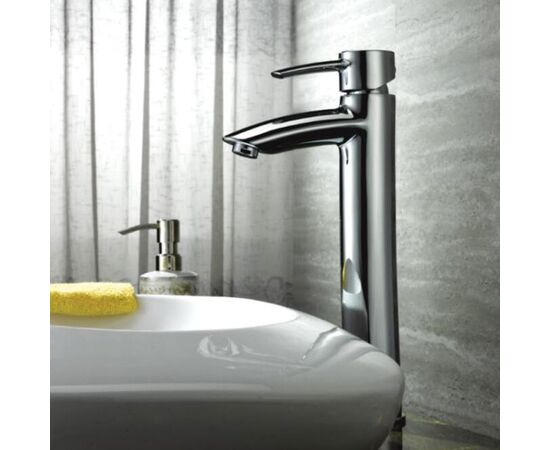 Lm3209c атлантисс смеситель для умывальника высокий, монолитный в Шымкенте фото № 2