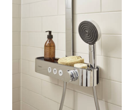Душевая система hansgrohe showerpipe pulsify s 24240000 термостат в Шымкенте фото № 4