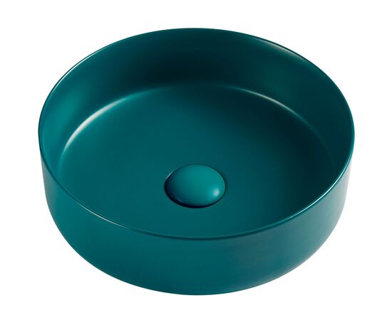 раковина накладная hans hs-3134mdg 35x35 см, зеленая в Шымкенте фото № 1