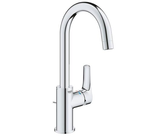 Высокий смеситель для раковины grohe eurosmart 23537003, хром в Шымкенте фото № 1