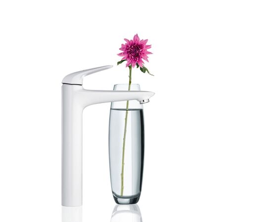 Cмеситель для раковины grohe eurostyle 23719ls3, белая луна в Шымкенте фото № 2
