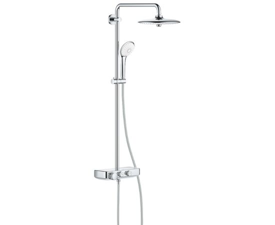 Душевая система с термостатом grohe euphoria smartcontrol system 260 mono 26509000, хром в Шымкенте фото № 1