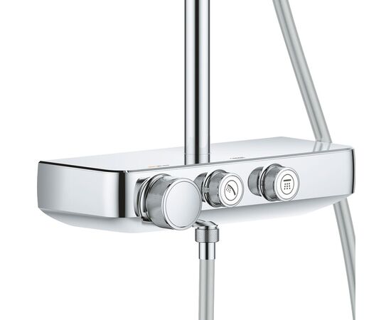 Душевая система с термостатом grohe euphoria smartcontrol system 260 mono 26509000, хром в Шымкенте фото № 2