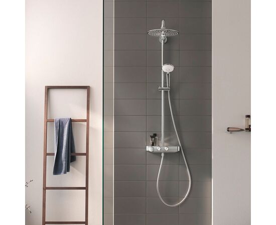Душевая система с термостатом grohe euphoria smartcontrol system 260 mono 26509000, хром в Шымкенте фото № 5