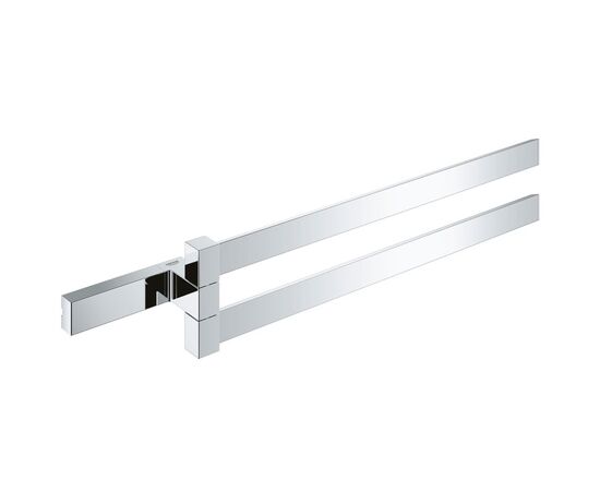 Двойной держатель полотенца grohe selection cube 40768000, хром в Шымкенте фото № 1