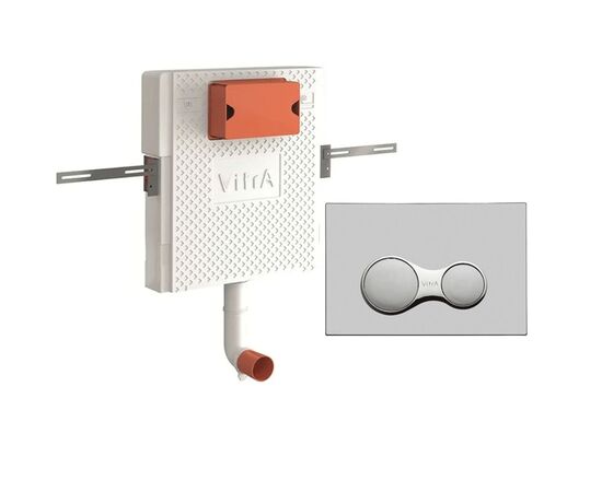 Инсталляция 3в1 vitra 742-1740-01 с кнопкой смыва 740-0485 и крепежом в Шымкенте фото № 1