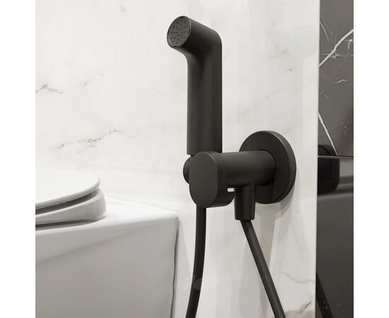 Гигиенический душ hansgrohe bidette s 29232670 125 черный в Шымкенте фото № 5