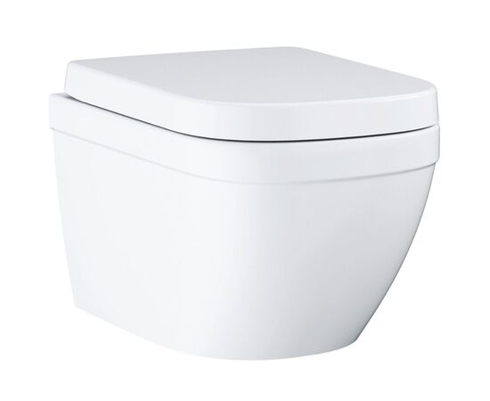 унитаз подвесной grohe euro ceramic 39693000, 49см, сиденье с микролифтом в Шымкенте фото № 1
