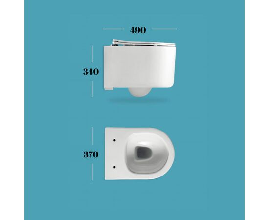 унитаз с инсталляцией 5в1 hans 5504 h5108-0203 в Шымкенте фото № 5