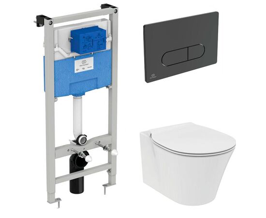 унитаз с инсталляцией 5в1 ideal standard connect air e005401 r020467 m2 r0115a6 в Шымкенте фото № 1
