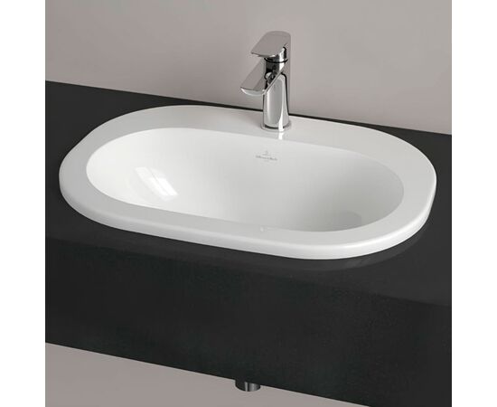 раковина встраиваемая villeroy&boch o.novo 41615601 56х40.5 см белая в Шымкенте фото № 1