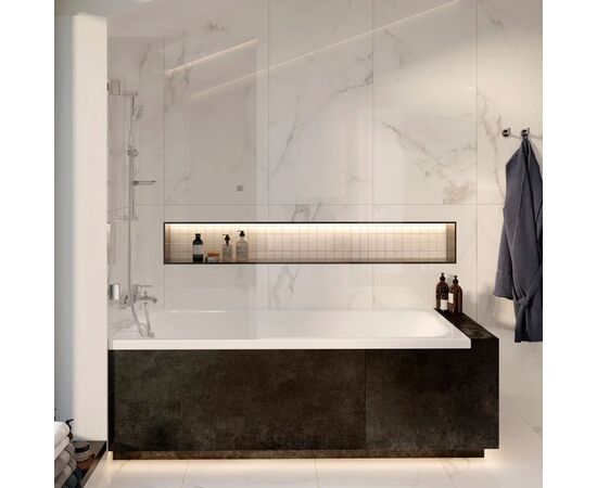 Ванна акриловая vitra neon 180 x 80 см, 55840001000, белая в Шымкенте фото № 3