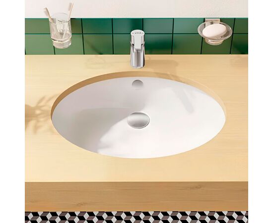 раковина под столешницу vitra arkitekt 6069b003-0012 58.5x45 см в Шымкенте фото № 3