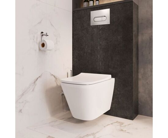 унитаз-биде с инсталляцией 5в1 vitra integra 7082b003-7209 безободковый, v-fix core 800-1873, root round 740-2280 в Шымкенте фото № 3