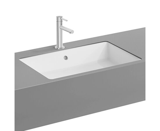 раковина встраиваемая снизу vitra 7434b003-1082 nuo, 60x38см, прямоугольная в Шымкенте фото № 1