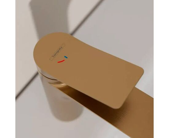 Высокий смеситель для раковины hansgrohe vivenis 75044140, бронза матовый в Шымкенте фото № 3