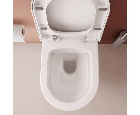 унитаз подвесной vitra mia r 7510b003-0075 безободковый в Шымкенте фото № 10