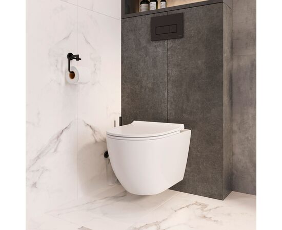 унитаз подвесной vitra mia r 7510b003-0075 безободковый в Шымкенте фото № 15