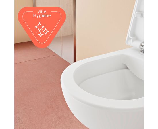 унитаз с инсталляцией 5в1 tece 9400407 vitra zentrum round 7786b003-007 безободковый, белая клавиша now 9240400 в Шымкенте фото № 9