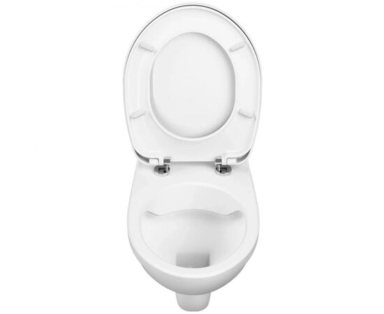 унитаз подвесной vitra normus 7855b003-0075, сиденье slim с микролифтом в Шымкенте фото № 7