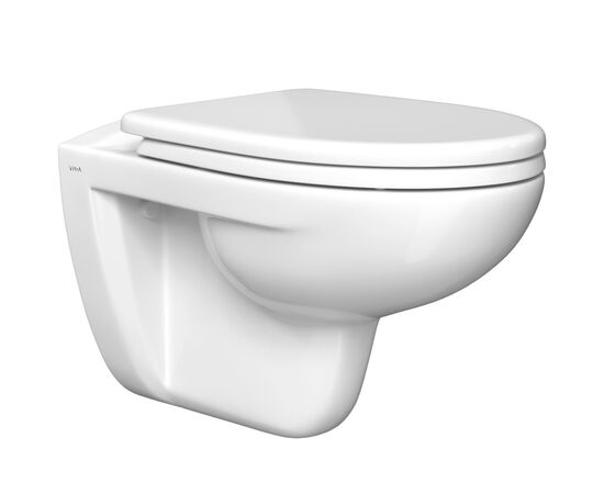 унитаз подвесной vitra normus 7855b003-0075, сиденье slim с микролифтом в Шымкенте фото № 3